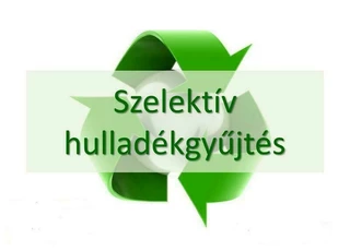 Szelektív hulladékgyűjtés Tanakajd 2025. I. félév